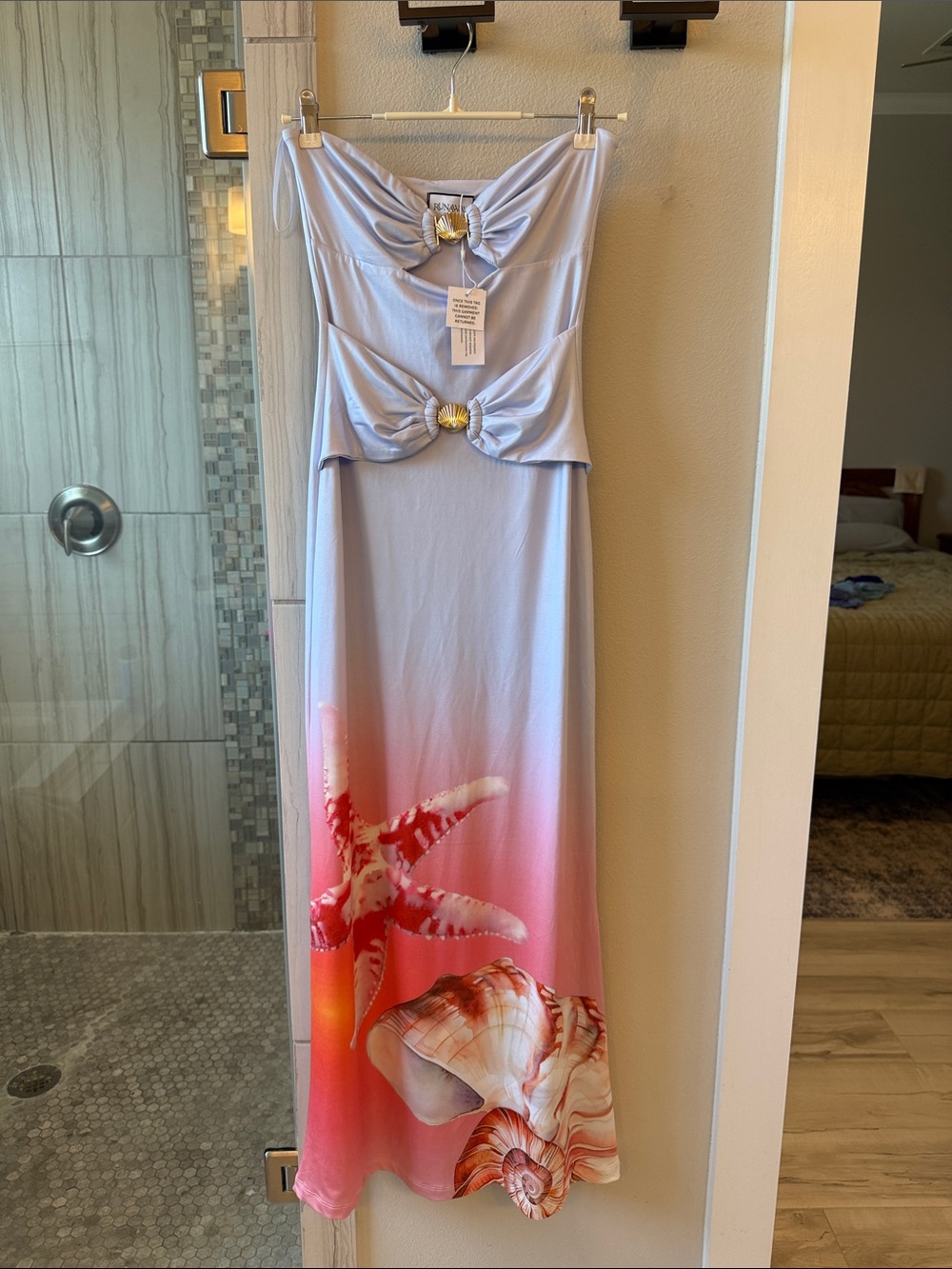 Runaway The Label Ombré Seashell Maxi